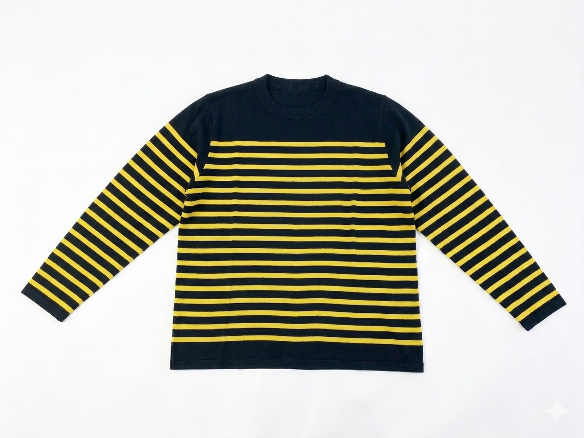 CN Panel Border Knit