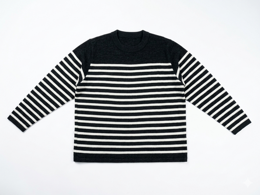 CN Panel Border Knit