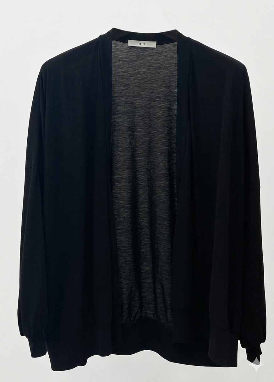 Cardigan silk cotton