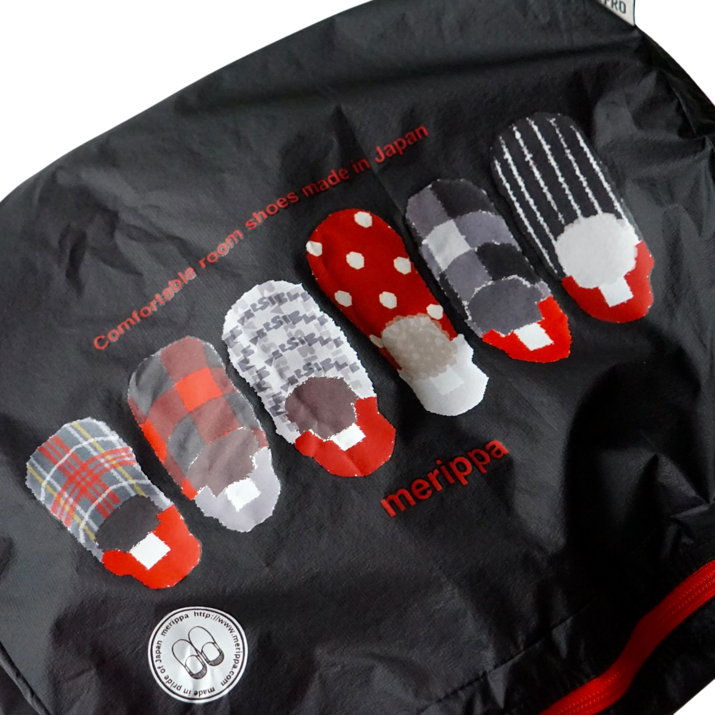 ORGANIZER AIR　Nylon Shoe bag with zipper
