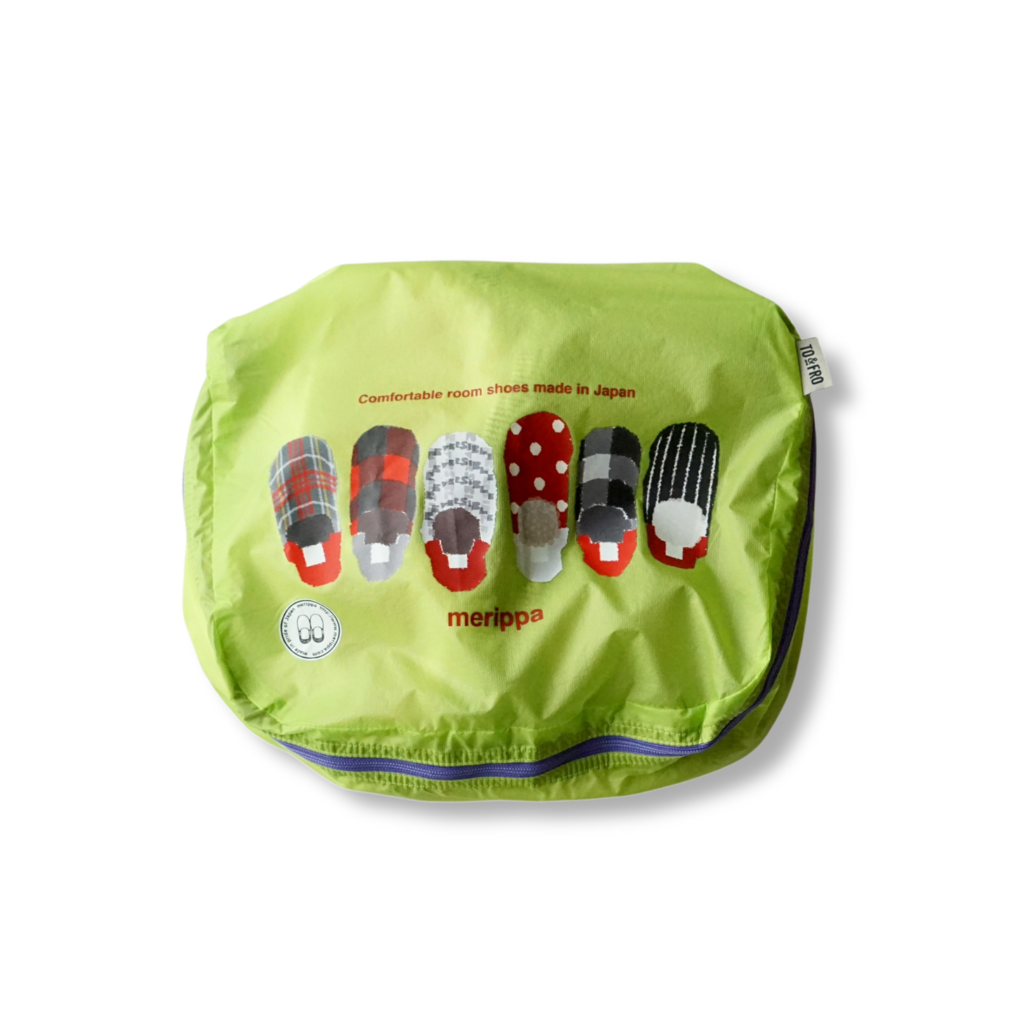 ORGANIZER AIR　Nylon Shoe bag with zipper