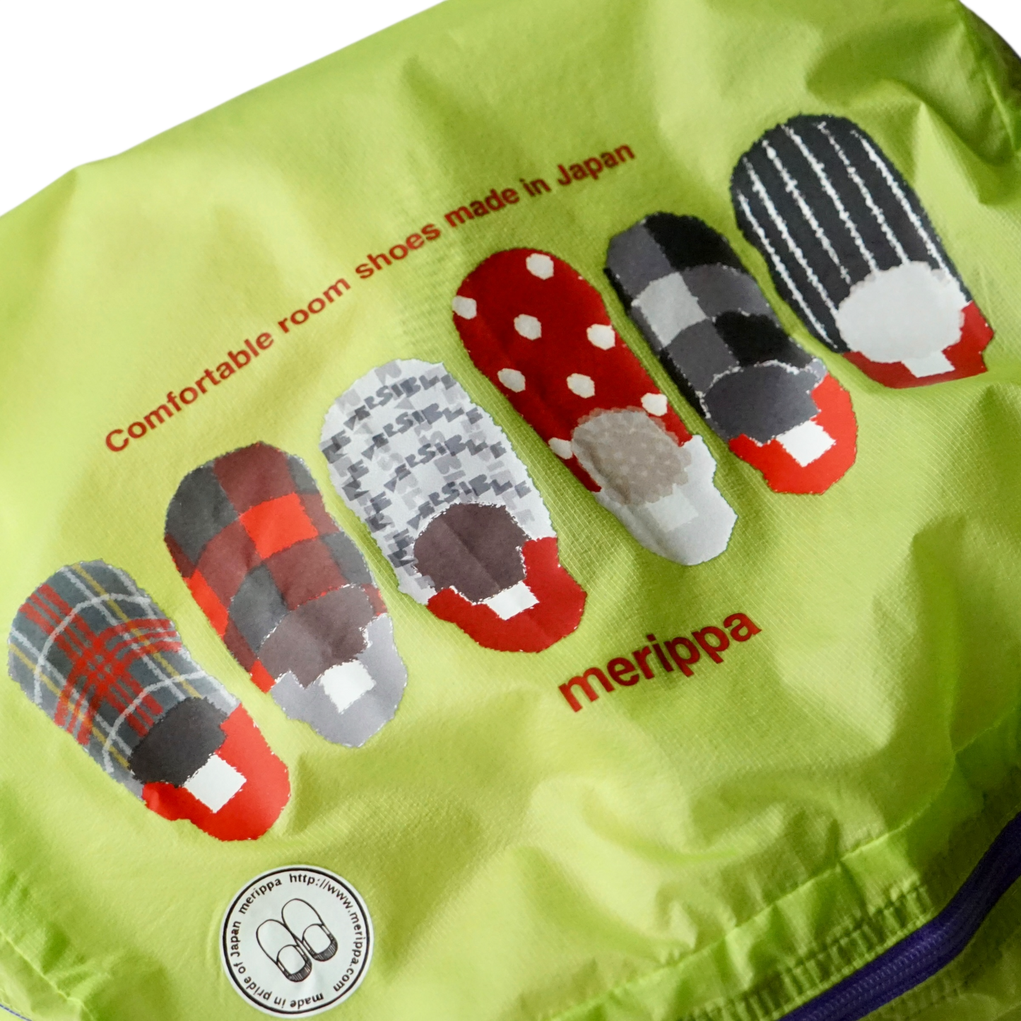 ORGANIZER AIR　Nylon Shoe bag with zipper