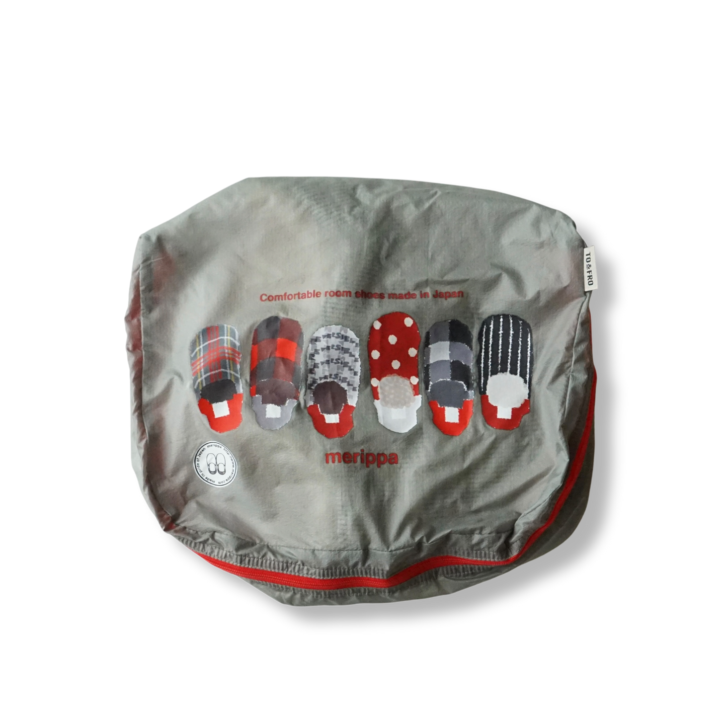 ORGANIZER AIR　Nylon Shoe bag with zipper
